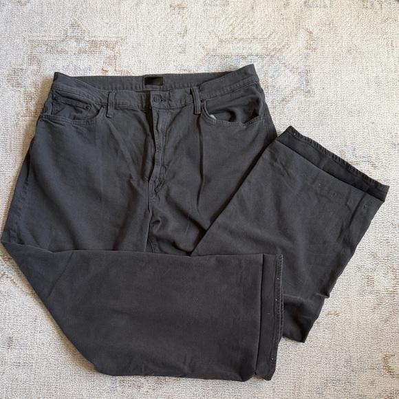 MOTHER Denim - MOTHER Charcoal Denim Pants